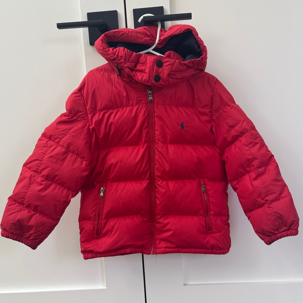 Polo by Ralph Lauren Red Puffer Jacket